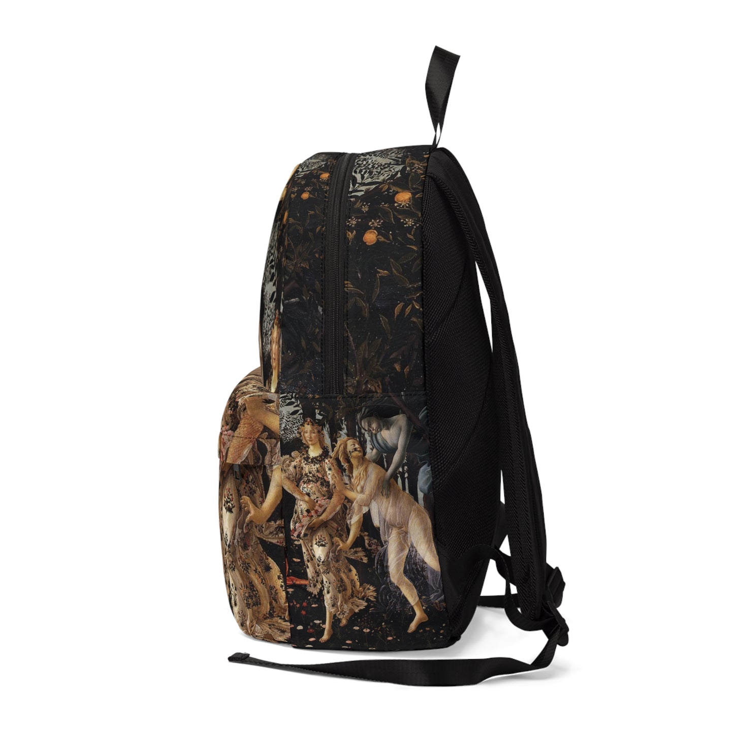 The Spring Backpack - Tribute Sandro Botticelli Art Lover Laptop Backpack - Art Rennaisance Backpack