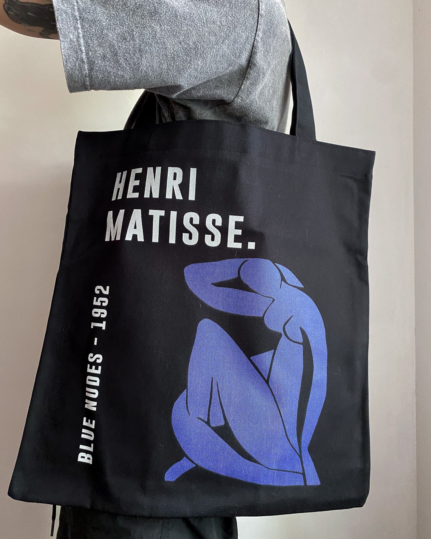 Henri Matisse- Black tote bag