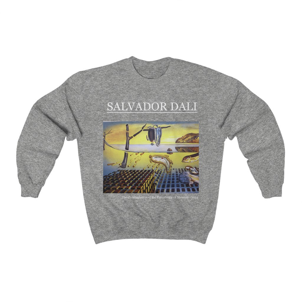 Salvador Dalí sweatshirt - The disintegration of the persistence of memory