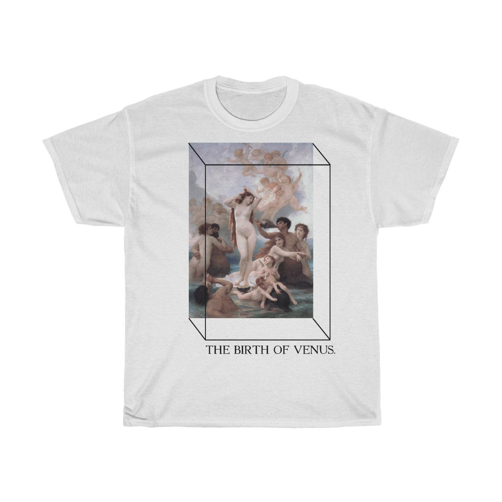 Birth of Venus Shirt - William-Adolphe Bouguereau Unisex Renaissance Art