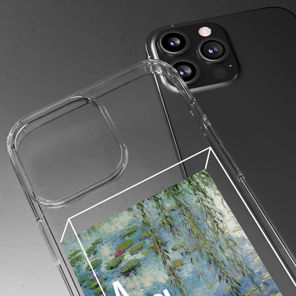 Tribute to Monet Phone Case - Nenúfares Aesthetic Iphone case - Samsung Case - Art lover tumblr Phone Case - Scratch Resistant Case