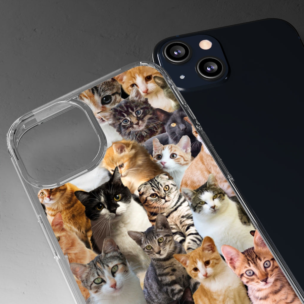 Cat lover Phone Case - Aesthetic Cat Iphone case - Samsung Case - Cat mom tumblr Phone Case - Scratch Resistant Case Cat lover gift