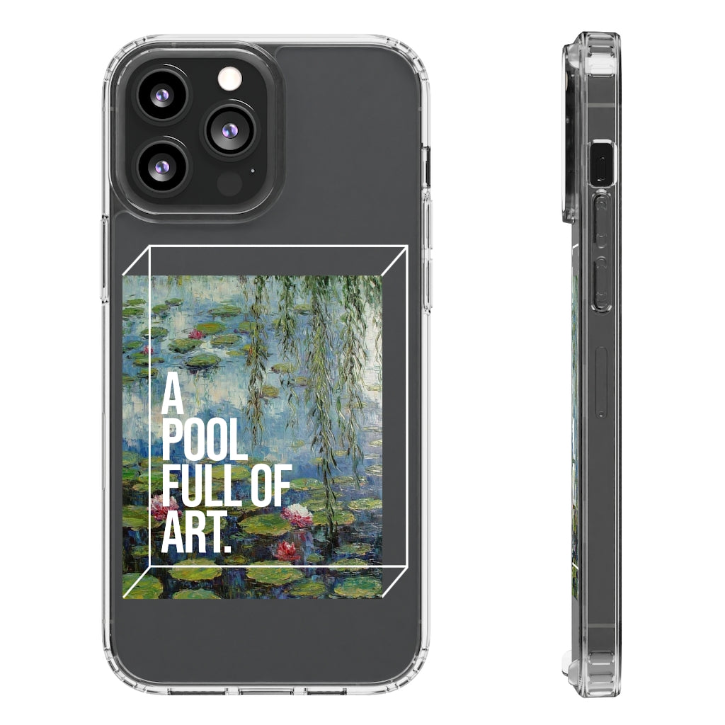 Tribute to Monet Phone Case - Nenúfares Aesthetic Iphone case - Samsung Case - Art lover tumblr Phone Case - Scratch Resistant Case