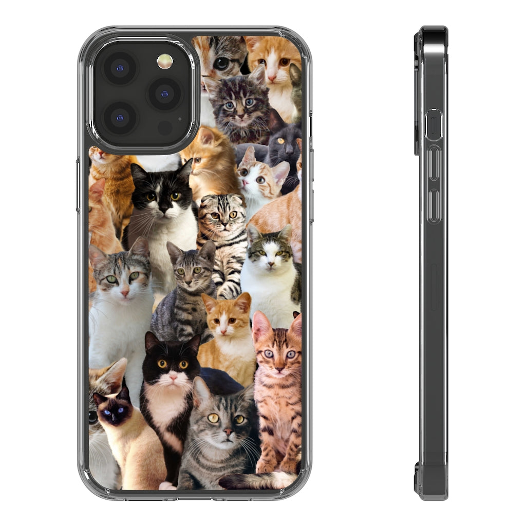 Cat lover Phone Case - Aesthetic Cat Iphone case - Samsung Case - Cat mom tumblr Phone Case - Scratch Resistant Case Cat lover gift