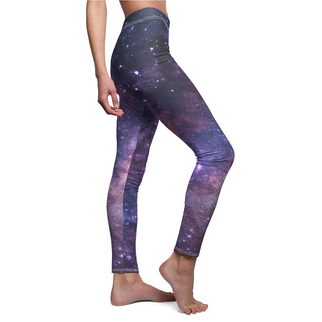 Galaxy Lightening Leggings Patterned Leggings Multicoloured Leggings 