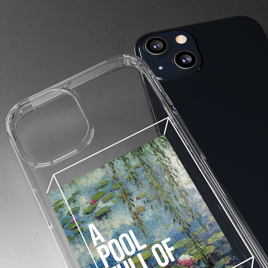 Tribute to Monet Phone Case - Nenúfares Aesthetic Iphone case - Samsung Case - Art lover tumblr Phone Case - Scratch Resistant Case