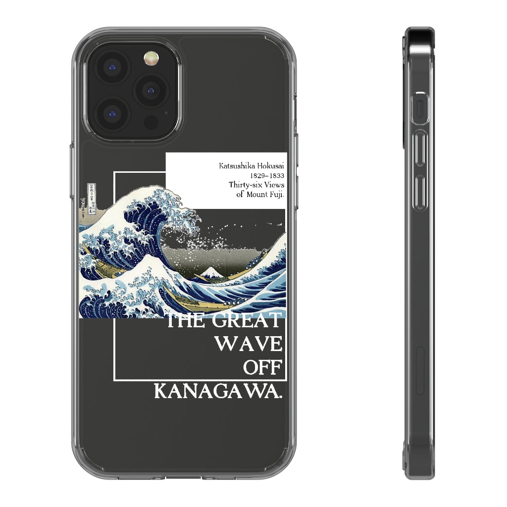 The great wave of Kanagawa Phone Case - Aesthetic Iphone case - Samsung Case - Art lover tumblr Phone Case - Scratch Resistant Case