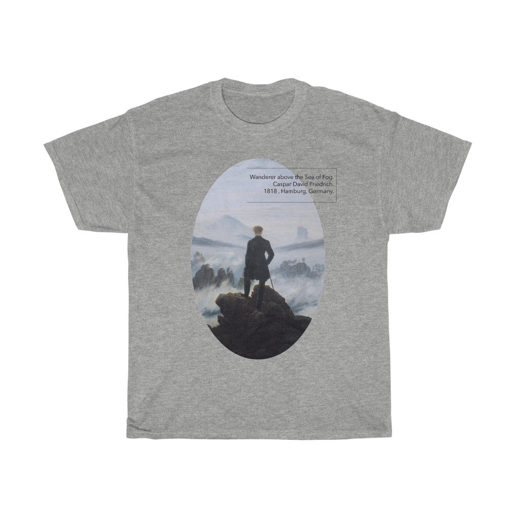 David Friedrich Shirt - Wanderer above the Sea of Fog