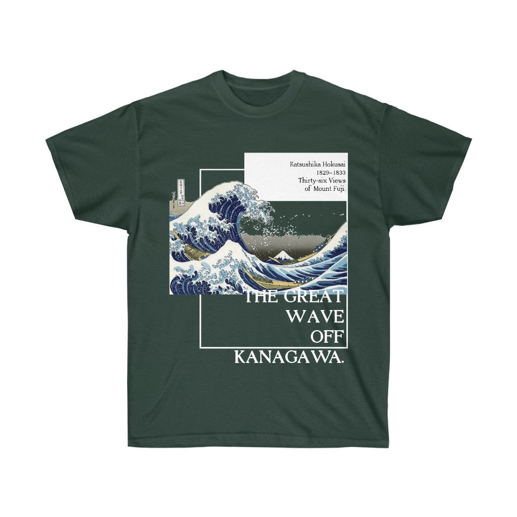 The Great Wave Off Kanagawa Shirt - Aesthetic Art Unisex Tee