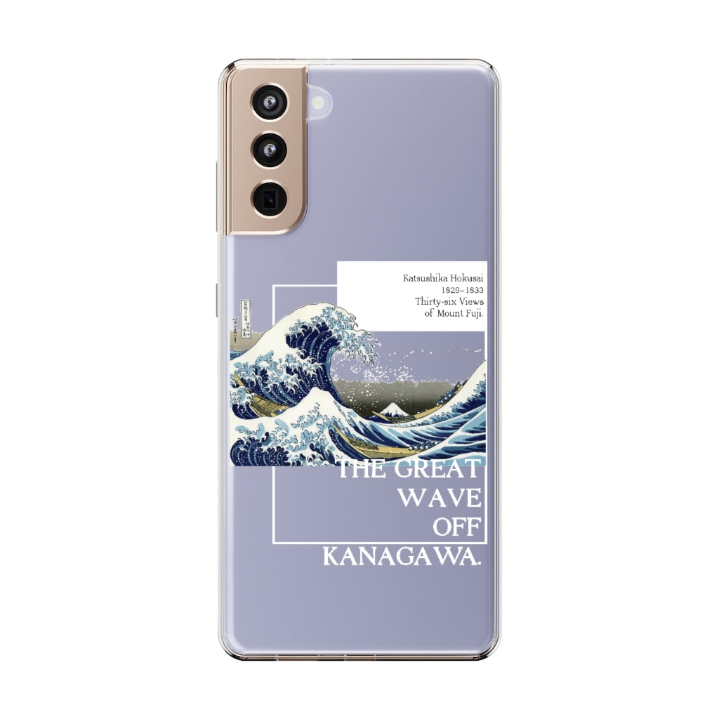 The great wave of Kanagawa Phone Case - Aesthetic Iphone case - Samsung Case - Art lover tumblr Phone Case - Scratch Resistant Case