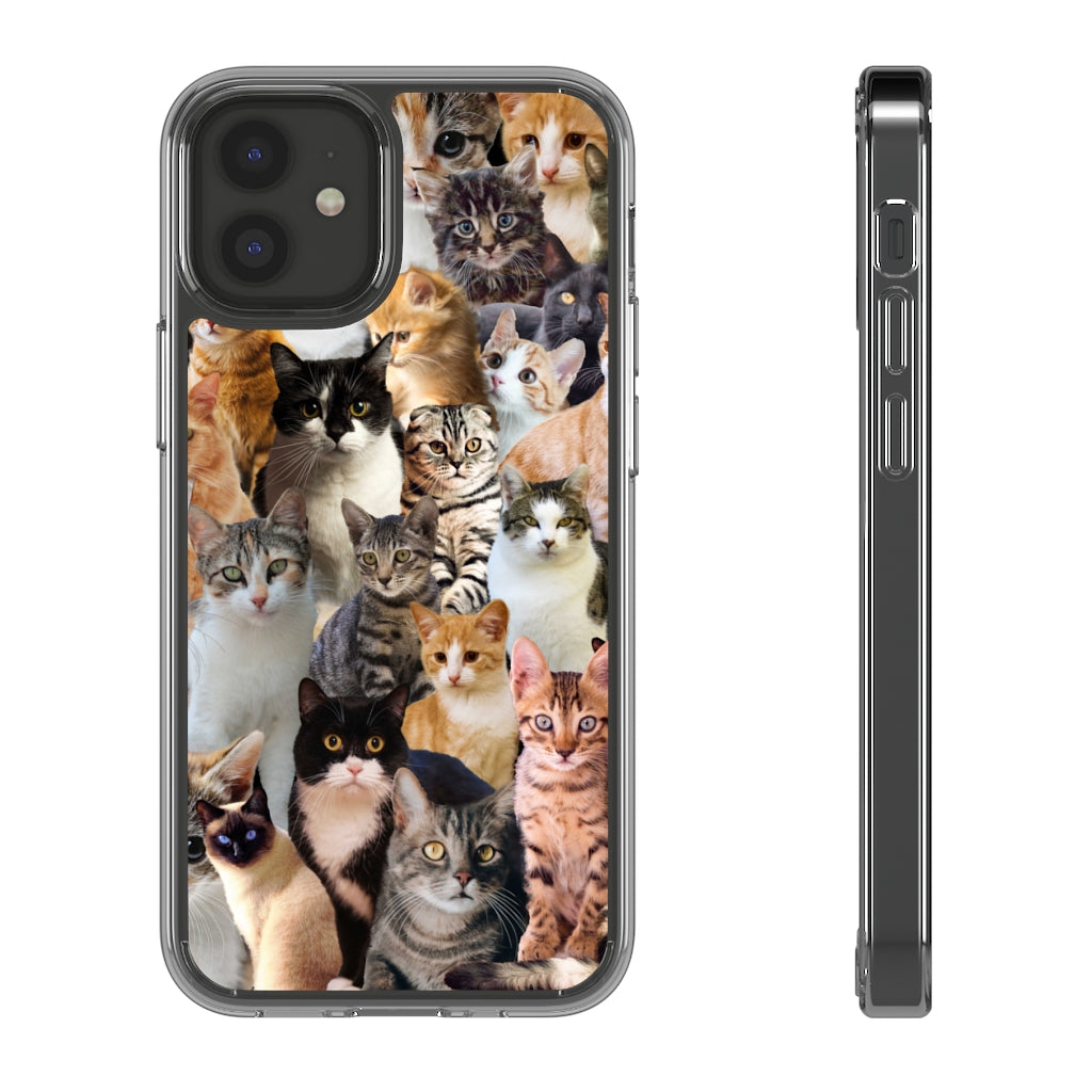 Cat lover Phone Case - Aesthetic Cat Iphone case - Samsung Case - Cat mom tumblr Phone Case - Scratch Resistant Case Cat lover gift