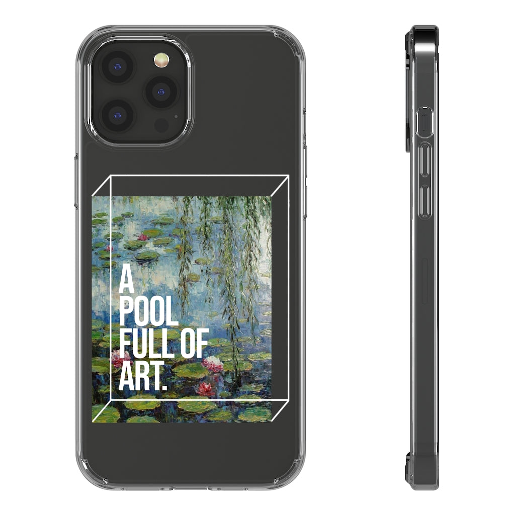 Tribute to Monet Phone Case - Nenúfares Aesthetic Iphone case - Samsung Case - Art lover tumblr Phone Case - Scratch Resistant Case