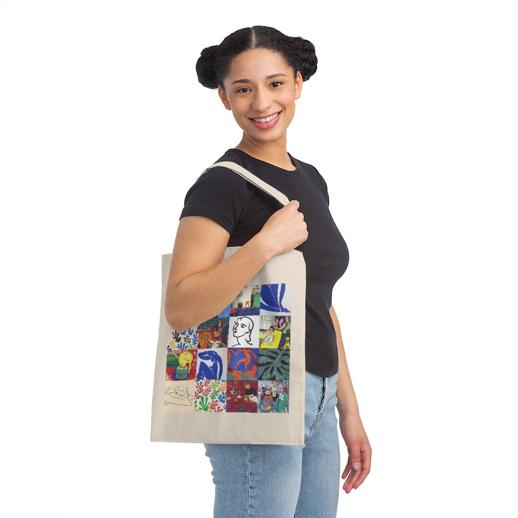 Tribute to Matisse Tote Bag - Matisse Inspired aesthetic art lover collage Shoulder bag Tumblr tote bag