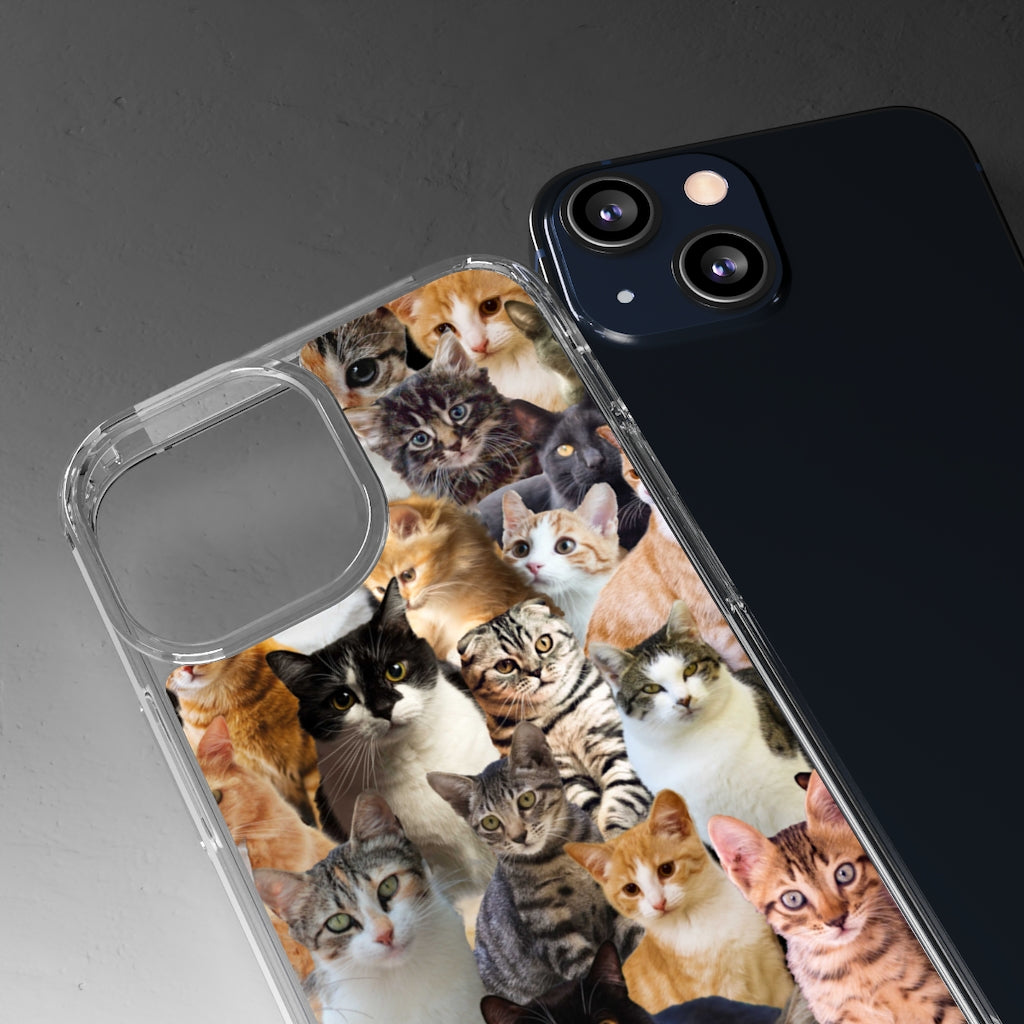 Cat lover Phone Case - Aesthetic Cat Iphone case - Samsung Case - Cat mom tumblr Phone Case - Scratch Resistant Case Cat lover gift