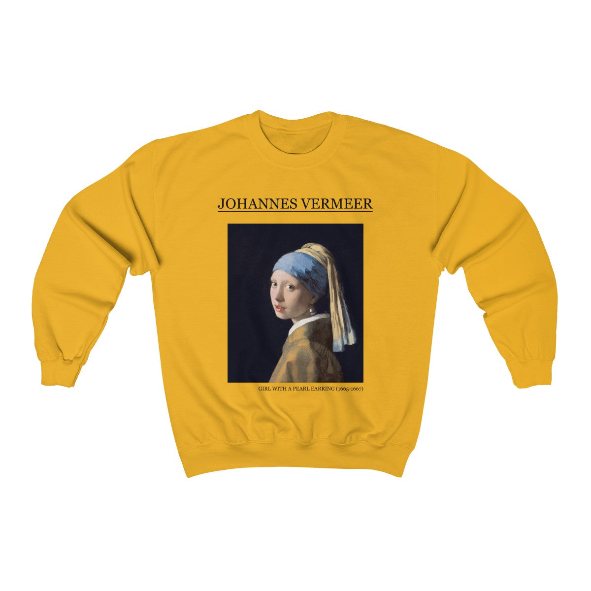 Johannes Vermeer Sweatshirt- Girl with a pearl earring