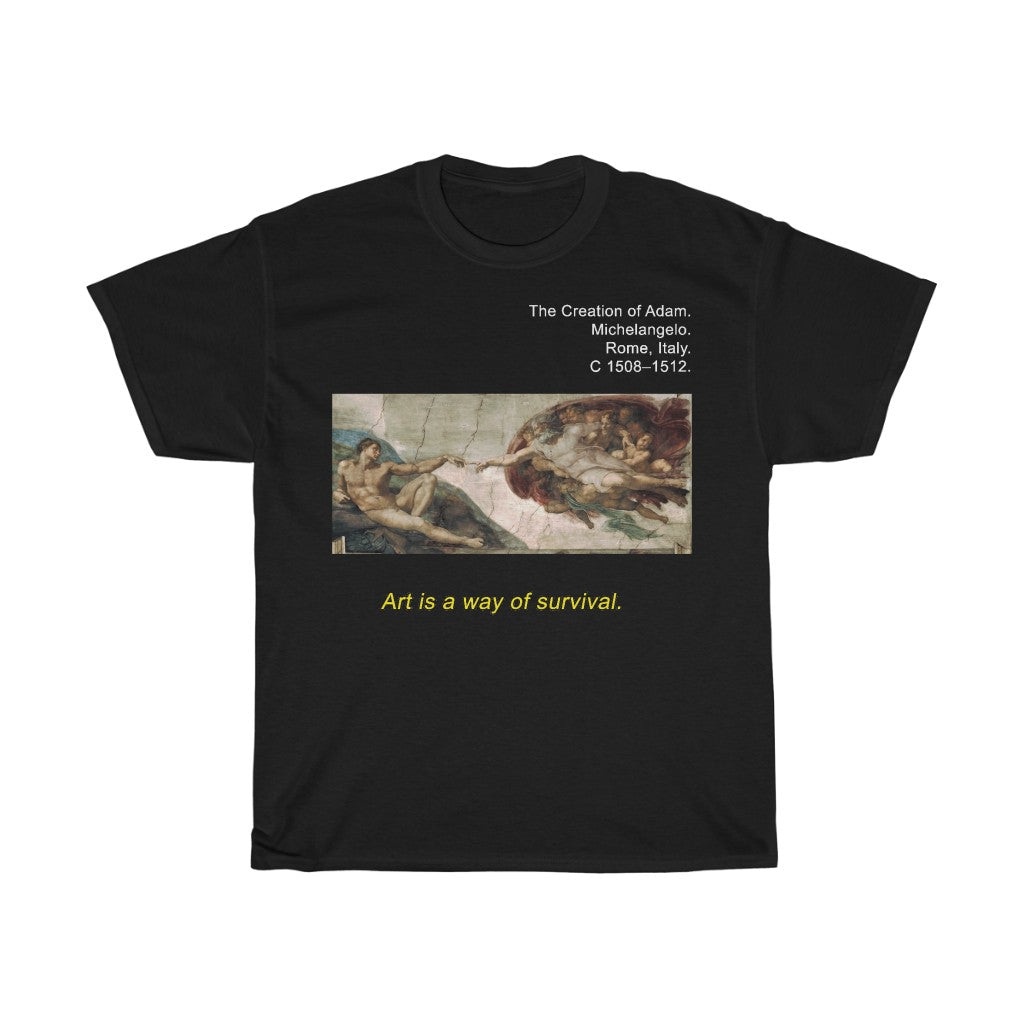 Michelangelo Shirt - The Creation Of Adam