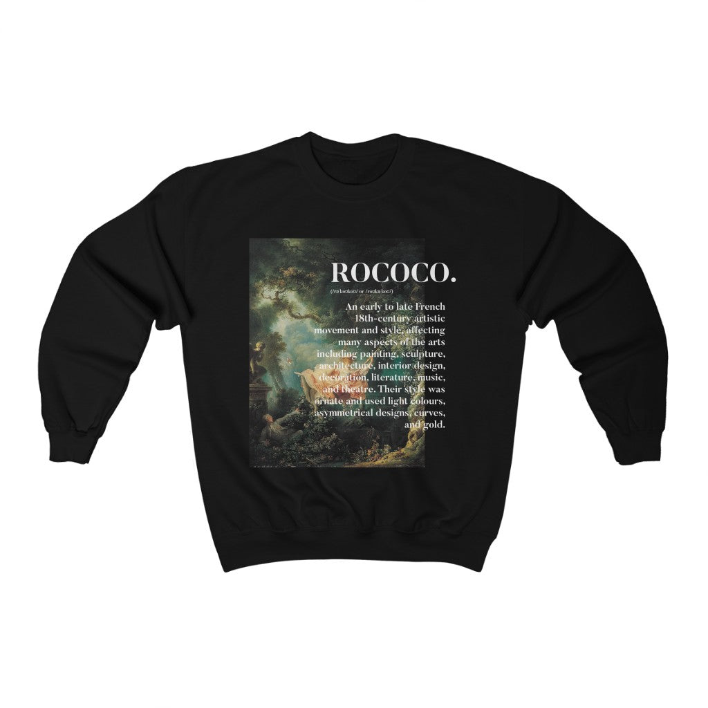 Rococo art Movement Sweatshirt