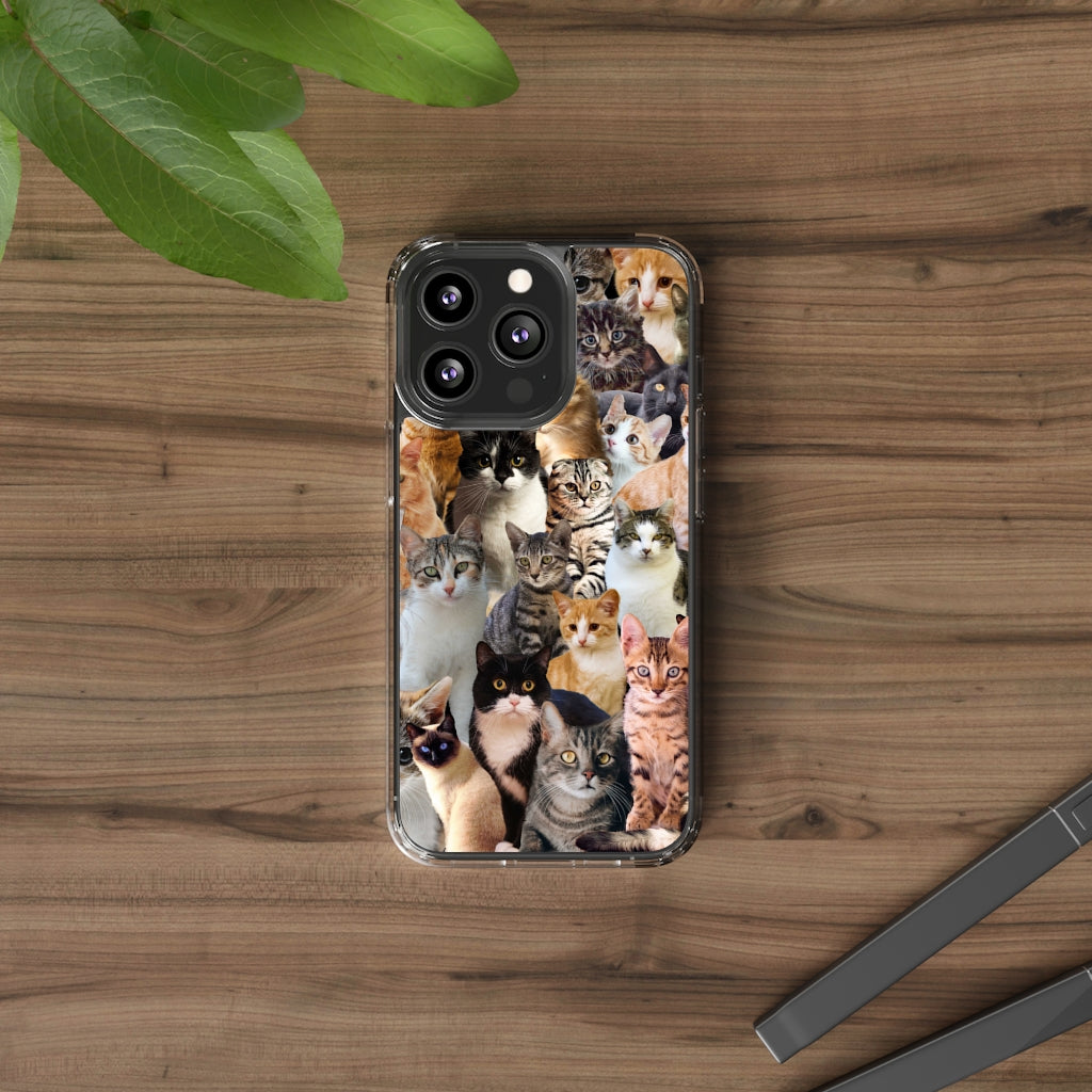 Cat lover Phone Case - Aesthetic Cat Iphone case - Samsung Case - Cat mom tumblr Phone Case - Scratch Resistant Case Cat lover gift