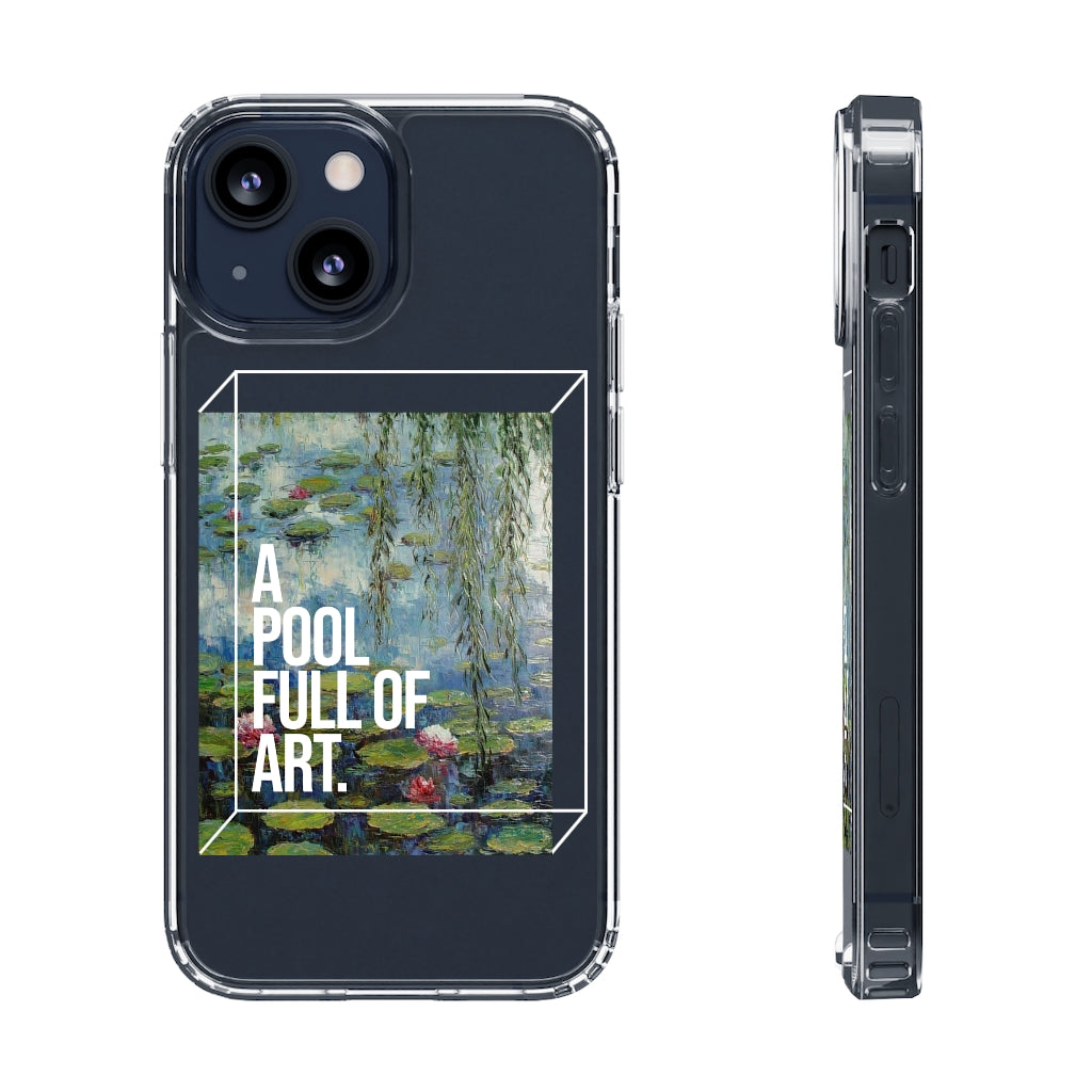 Tribute to Monet Phone Case - Nenúfares Aesthetic Iphone case - Samsung Case - Art lover tumblr Phone Case - Scratch Resistant Case