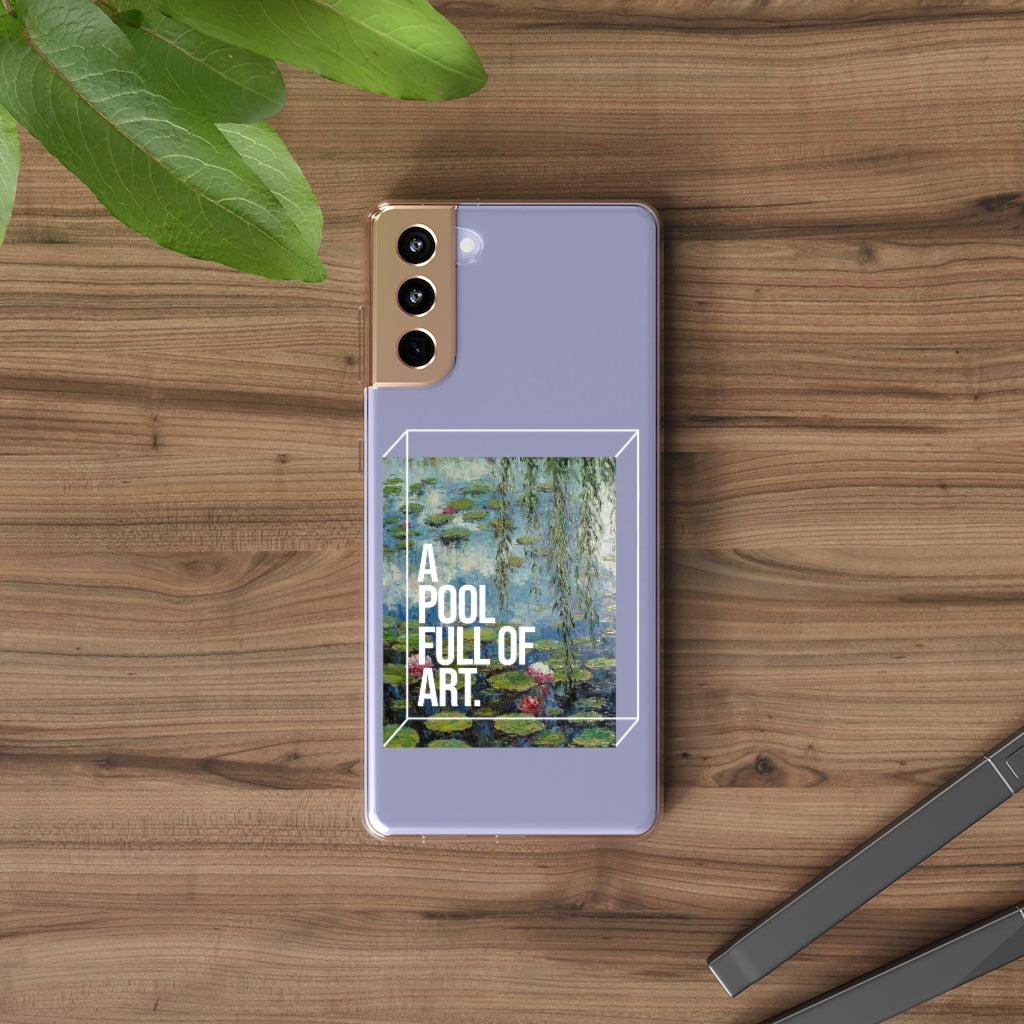 Tribute to Monet Phone Case - Nenúfares Aesthetic Iphone case - Samsung Case - Art lover tumblr Phone Case - Scratch Resistant Case