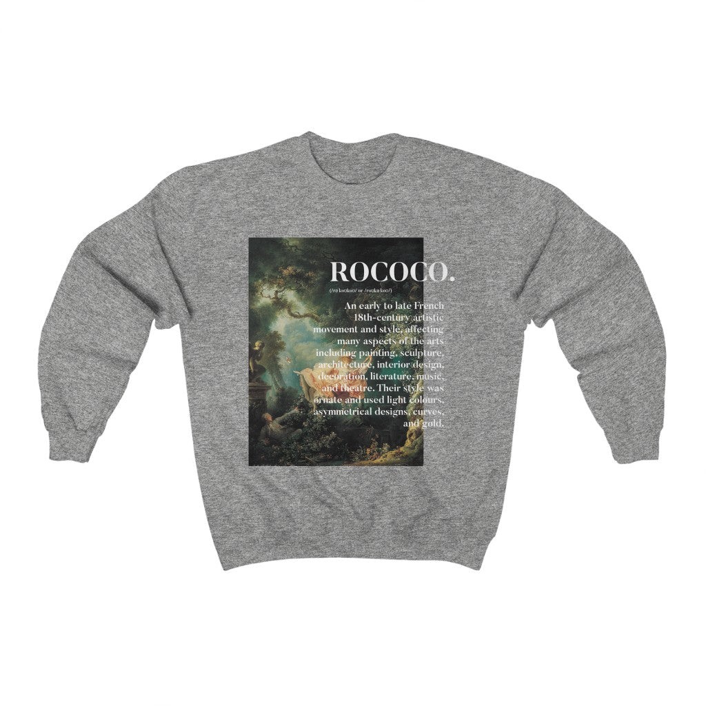 Rococo art Movement Sweatshirt