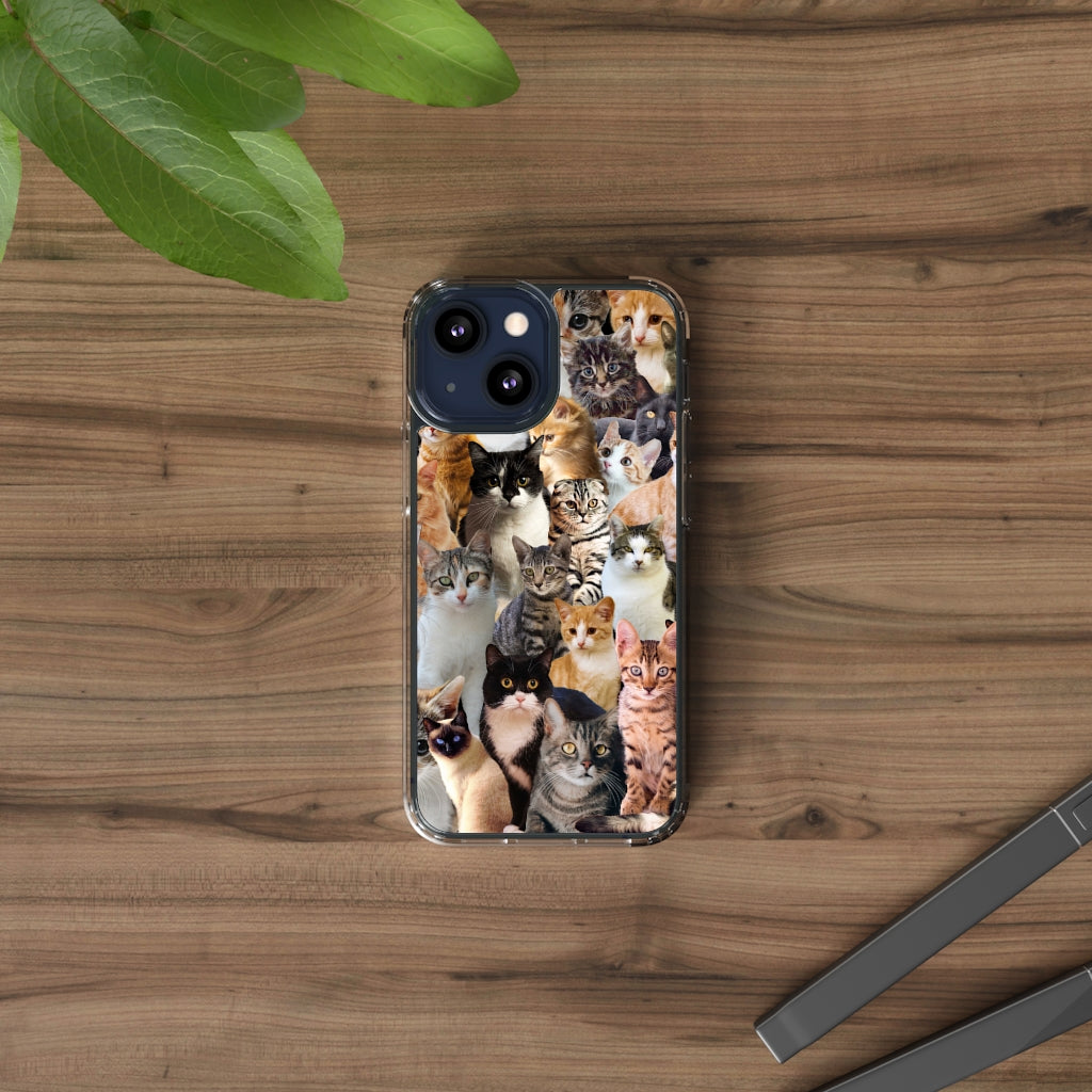 Cat lover Phone Case - Aesthetic Cat Iphone case - Samsung Case - Cat mom tumblr Phone Case - Scratch Resistant Case Cat lover gift