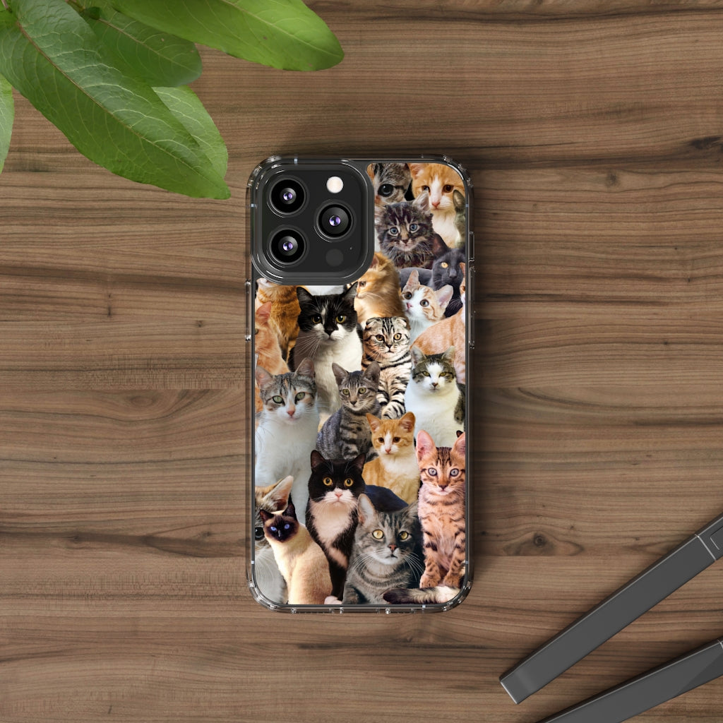 Cat lover Phone Case - Aesthetic Cat Iphone case - Samsung Case - Cat mom tumblr Phone Case - Scratch Resistant Case Cat lover gift