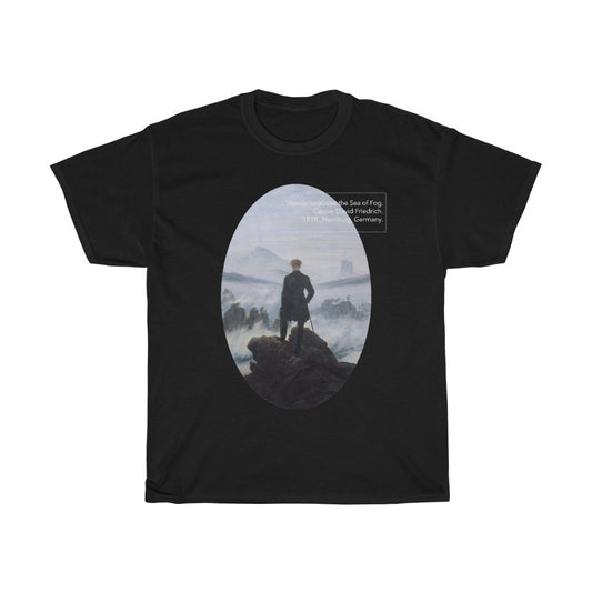 David Friedrich Shirt - Wanderer above the Sea of Fog