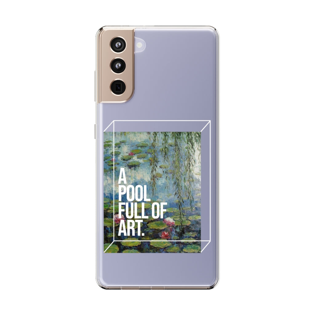 Tribute to Monet Phone Case - Nenúfares Aesthetic Iphone case - Samsung Case - Art lover tumblr Phone Case - Scratch Resistant Case