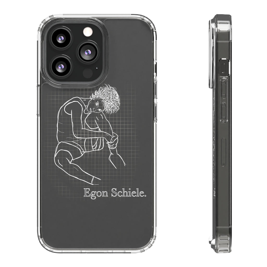 Schiele Phone Case - Aesthetic Iphone case - Samsung Case - Art lover tumblr Phone Case - Scratch Resistant Case art lover gift