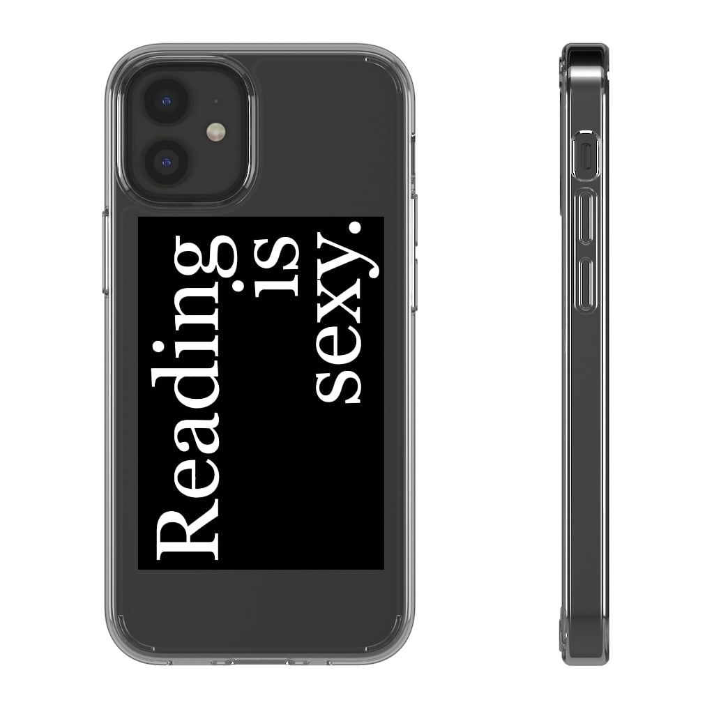 Reading is Sexy Phone Case - Aesthetic Book lover Iphone case - Samsung Case - Art lover tumblr Phone Case - Scratch Resistant Case