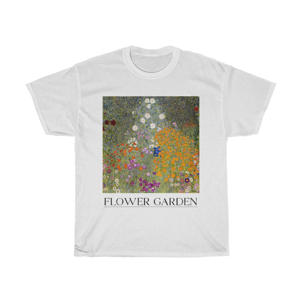 Gustav Klimt Shirt - Flower Garden Rennaissance