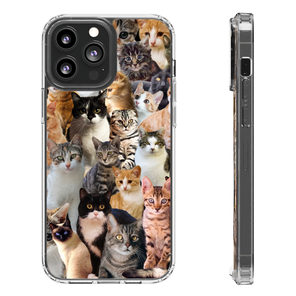 Cat lover Phone Case - Aesthetic Cat Iphone case - Samsung Case - Cat mom tumblr Phone Case - Scratch Resistant Case Cat lover gift