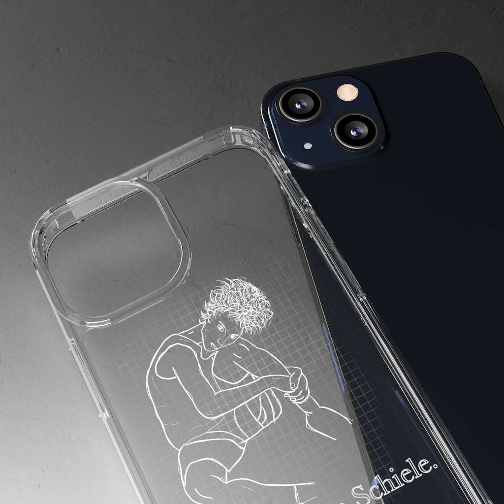 Schiele Phone Case - Aesthetic Iphone case - Samsung Case - Art lover tumblr Phone Case - Scratch Resistant Case art lover gift