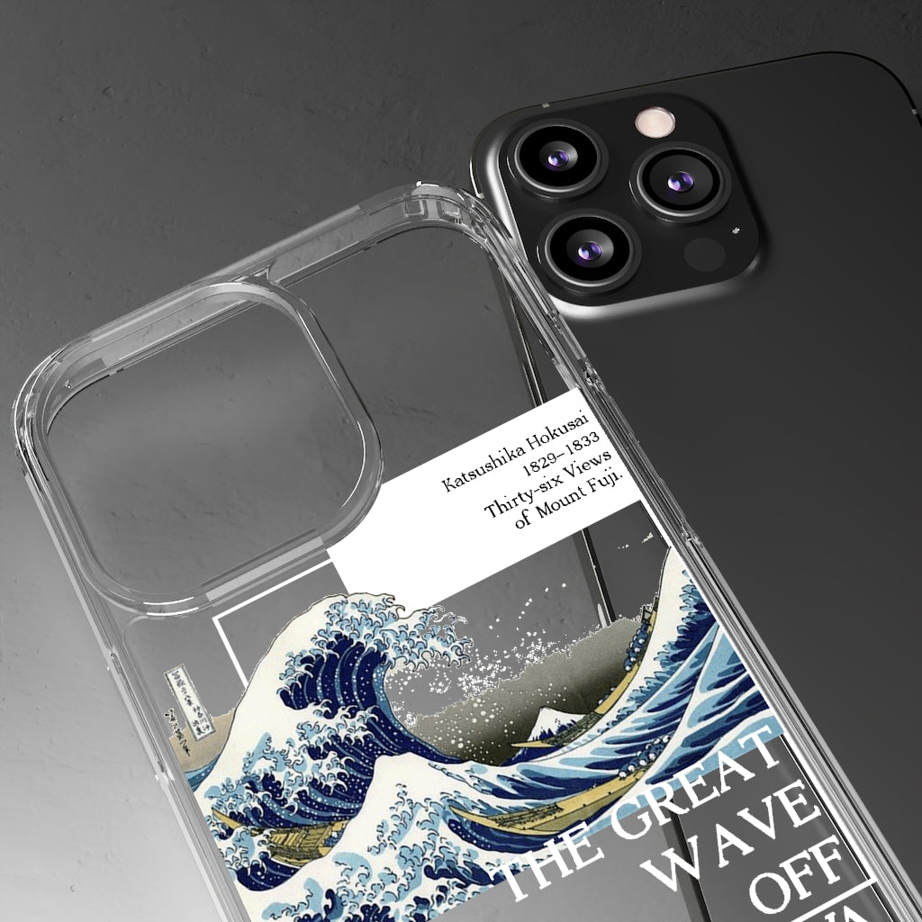 The great wave of Kanagawa Phone Case - Aesthetic Iphone case - Samsung Case - Art lover tumblr Phone Case - Scratch Resistant Case