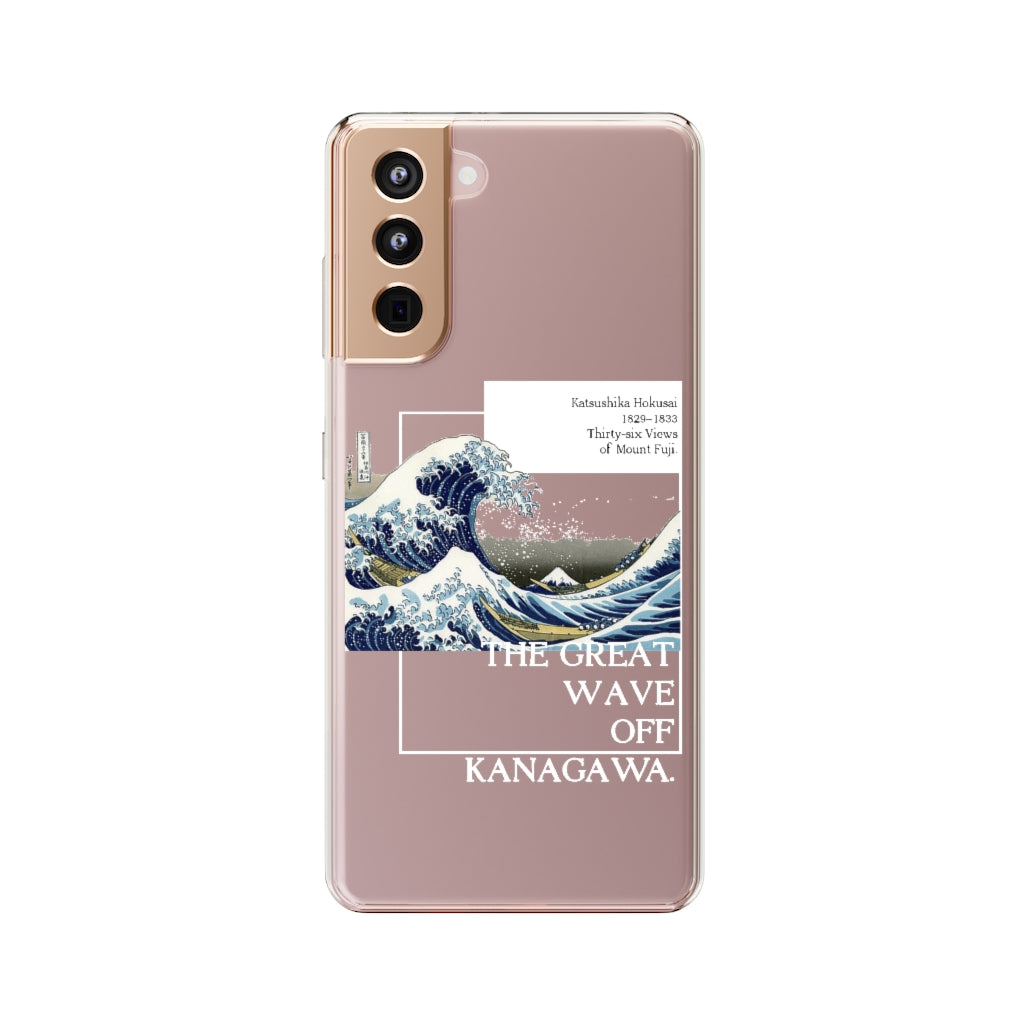 The great wave of Kanagawa Phone Case - Aesthetic Iphone case - Samsung Case - Art lover tumblr Phone Case - Scratch Resistant Case