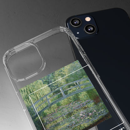 Tribute to Monet Phone Case - Nenúfares Aesthetic Iphone case - Samsung Case - Art lover tumblr Phone Case - Scratch Resistant Case