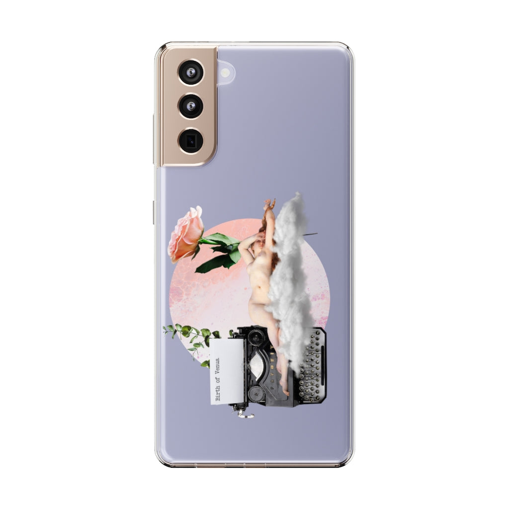 Art Aesthetic Phone Case - Birth of Venus Iphone case - Samsung Case - Collage Art lover tumblr Phone Case - Scratch Resistant Case gift