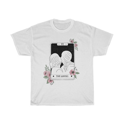 The Lovers Tarot Shirt - Tribute to Magritte