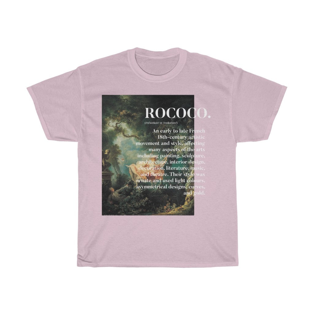 Rococo Art Shirt Unisex - Art Movement Aesthetic Shirt