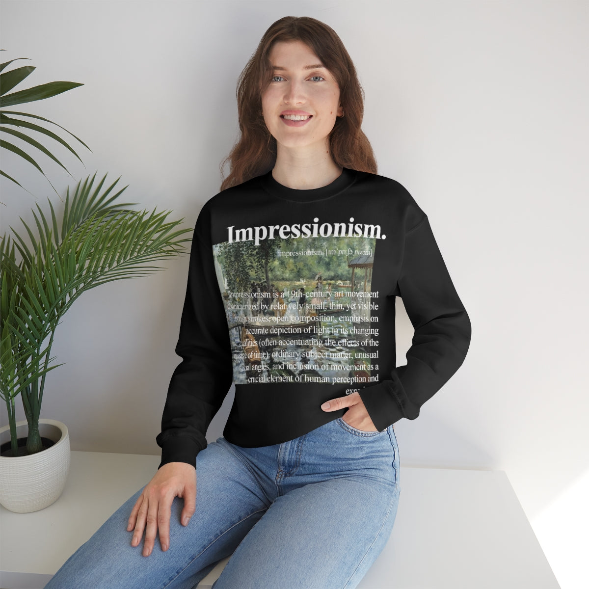 Impressionism sweatshirt sales