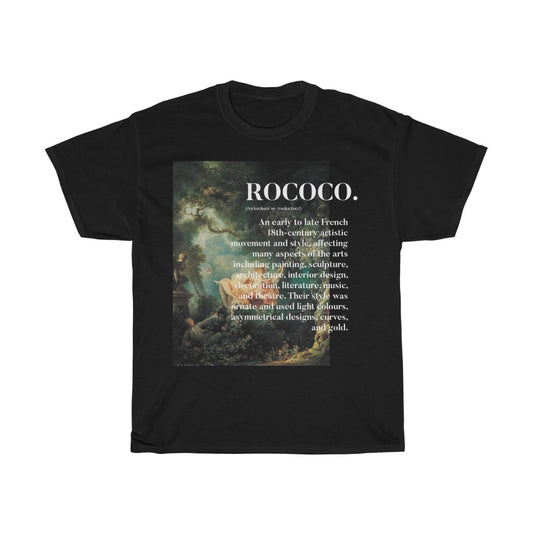 Rococo Art Shirt Unisex - Art Movement Aesthetic Shirt