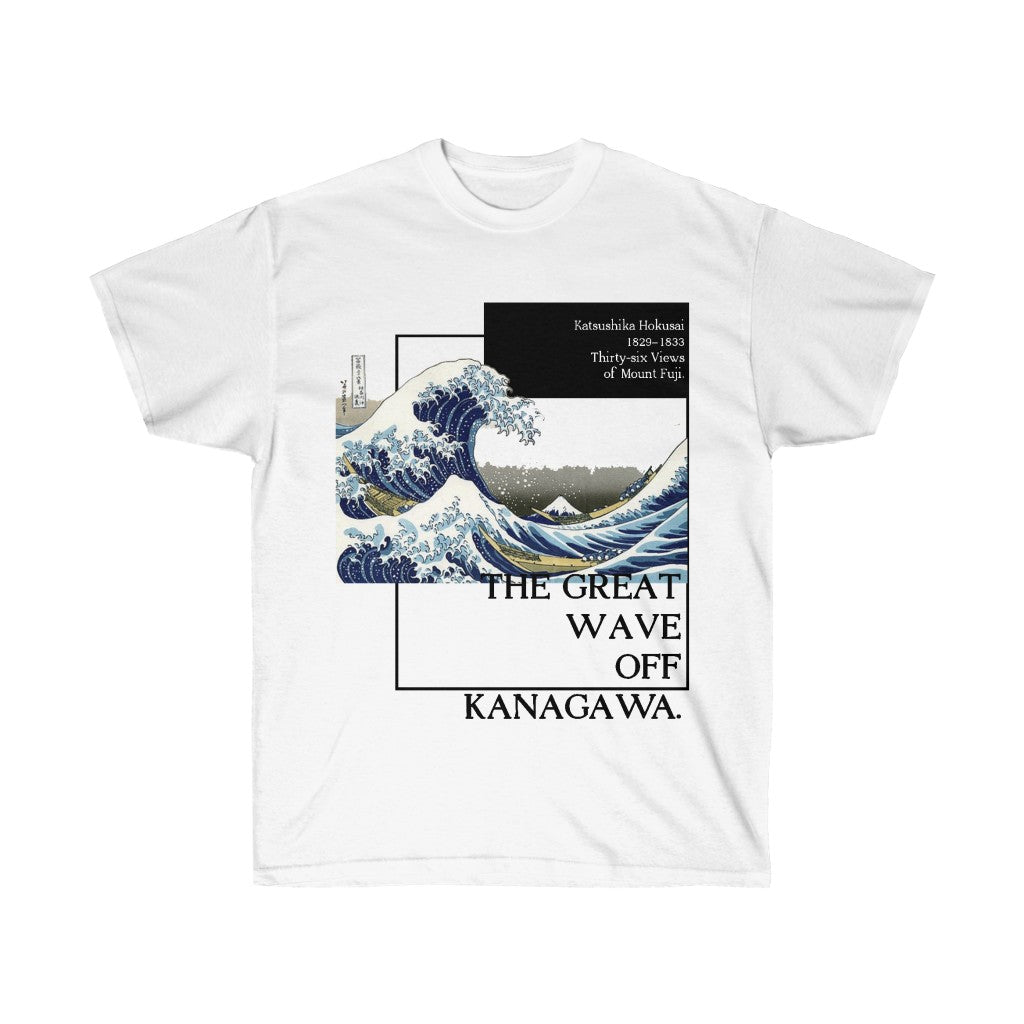 The Great Wave Off Kanagawa Shirt - Aesthetic Art Unisex Tee