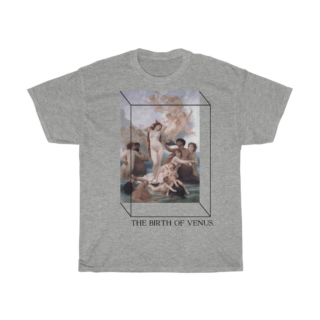 Birth of Venus Shirt - William-Adolphe Bouguereau Unisex Renaissance Art