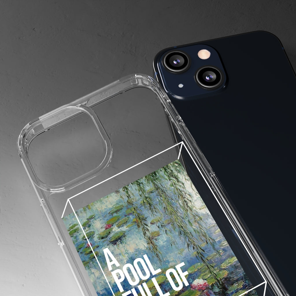 Tribute to Monet Phone Case - Nenúfares Aesthetic Iphone case - Samsung Case - Art lover tumblr Phone Case - Scratch Resistant Case