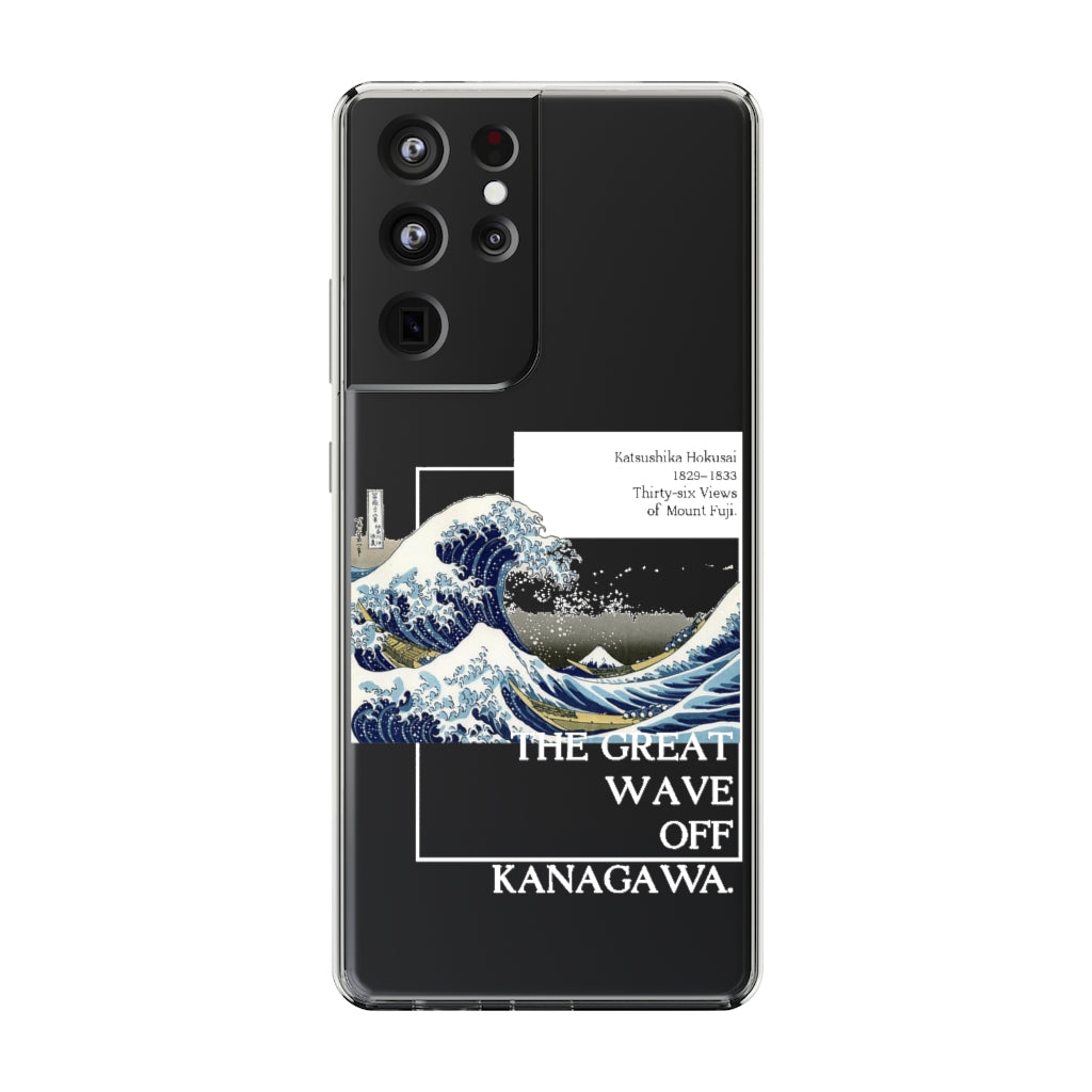 The great wave of Kanagawa Phone Case - Aesthetic Iphone case - Samsung Case - Art lover tumblr Phone Case - Scratch Resistant Case