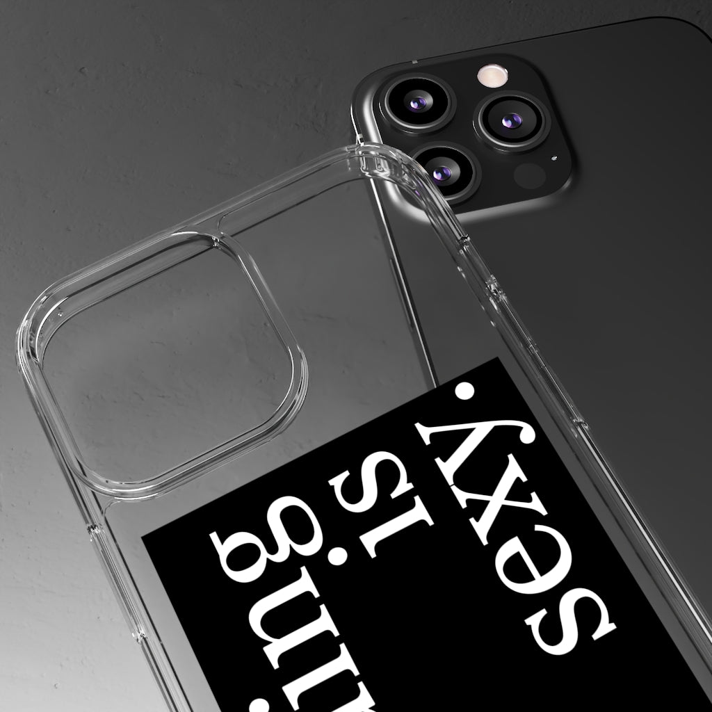 Reading is Sexy Phone Case - Aesthetic Book lover Iphone case - Samsung Case - Art lover tumblr Phone Case - Scratch Resistant Case