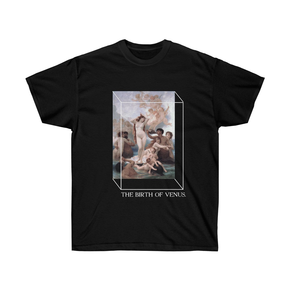 Birth of Venus Shirt - William-Adolphe Bouguereau Unisex Renaissance Art