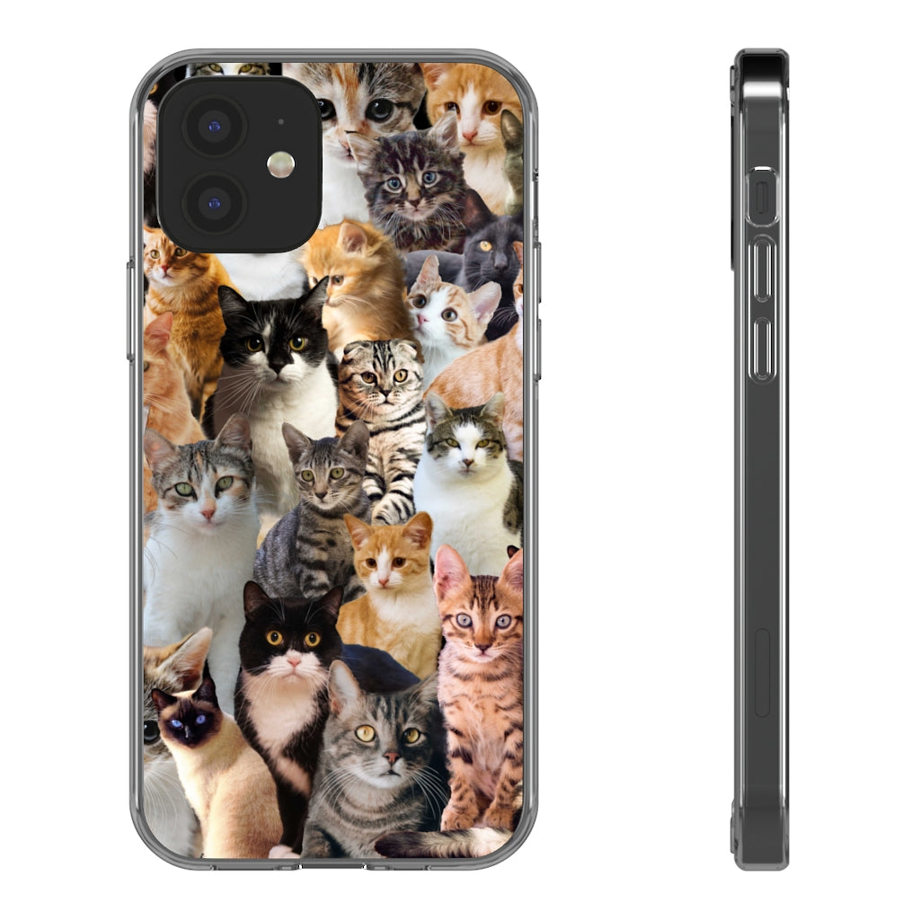 Cat lover Phone Case - Aesthetic Cat Iphone case - Samsung Case - Cat mom tumblr Phone Case - Scratch Resistant Case Cat lover gift