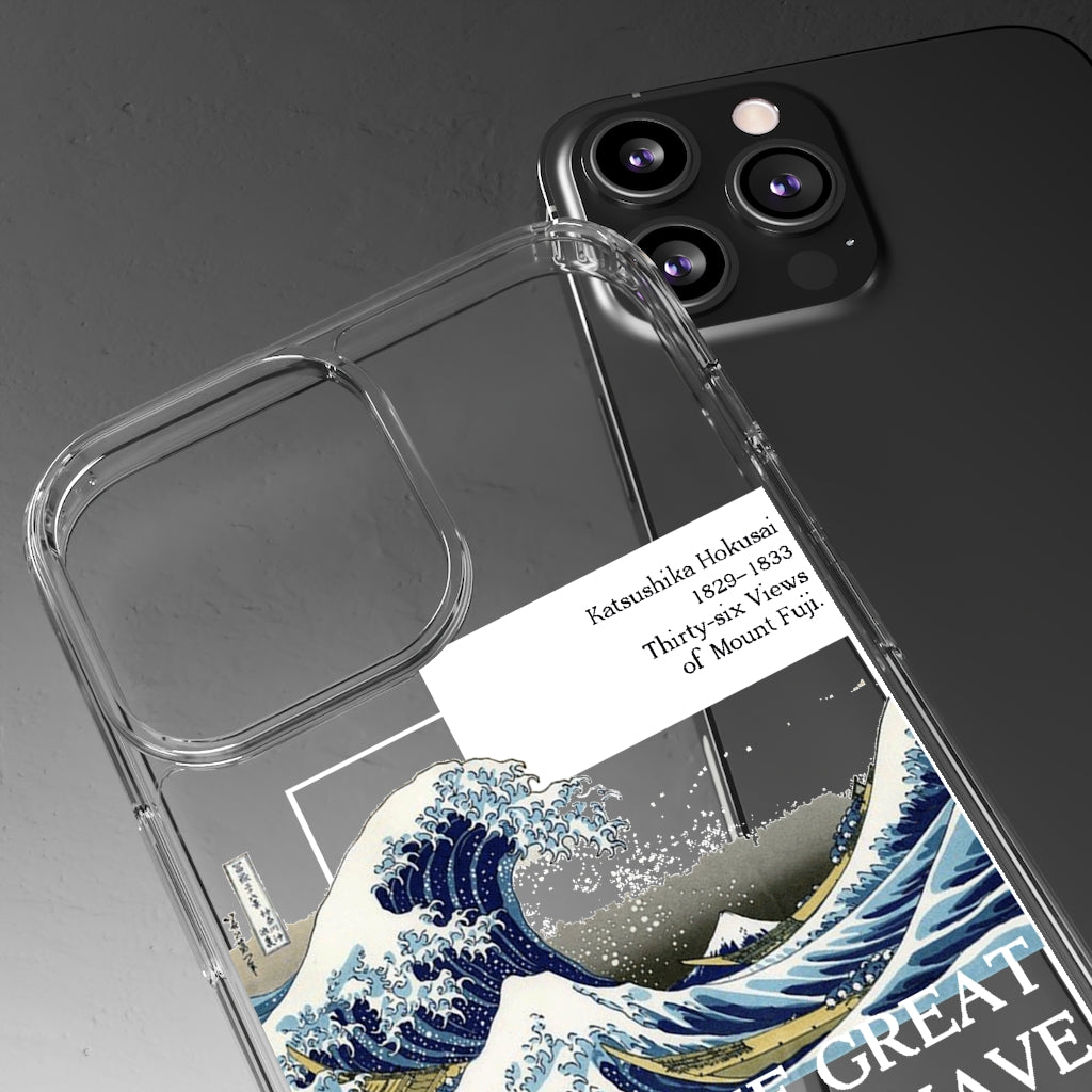 The great wave of Kanagawa Phone Case - Aesthetic Iphone case - Samsung Case - Art lover tumblr Phone Case - Scratch Resistant Case